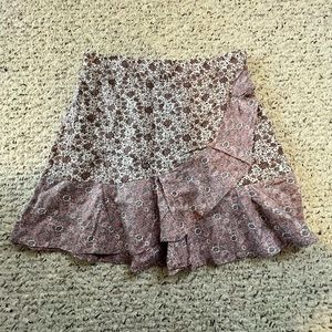 Sim And Sam Wrap Skirt